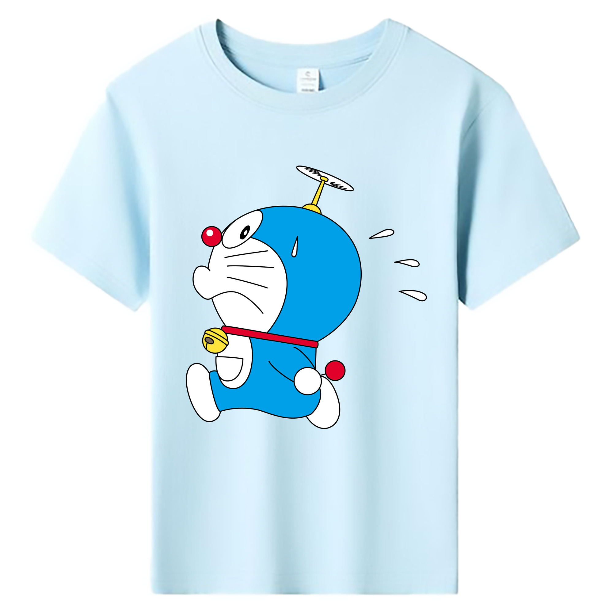 （画像用） ドラえもん Doraemon 綿100％キッズTシャツ（フロントプリント）